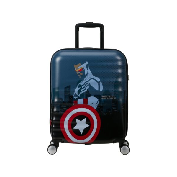 American Tourister trolley cabina in abs "Wavebreaker Disney" Blu 152580.A528 CAPTAIN AMERICA CI