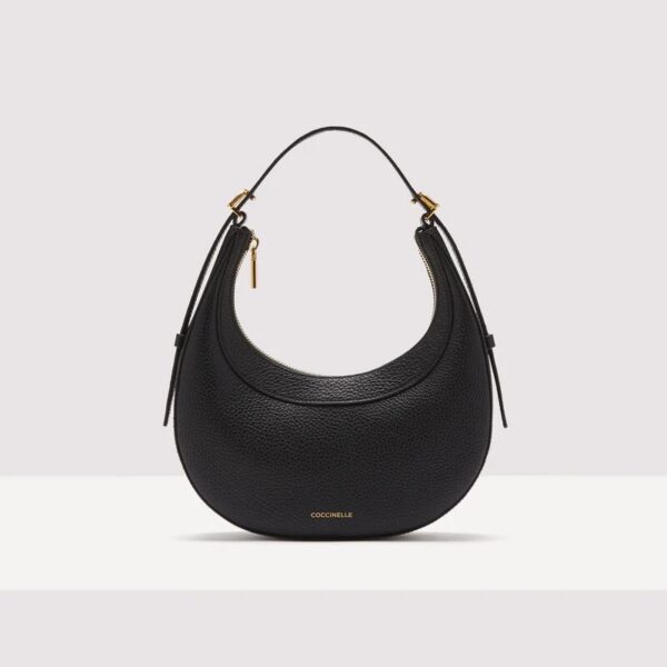Coccinelle borsa a spalla in pelle "Whisper" Nero E5PIP530101.001 NOIR