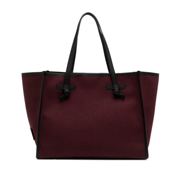 Gianni Chiarini borsa shopping in tessuto e pelle" Marcella" Bordeaux BS6850COMMCNV-SE.14196 OXBLOOD