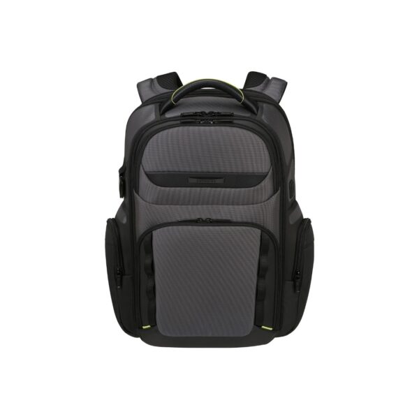 Samsonite zaino porta pc espandibile in tessuto "Pro-Dlx 6" Grigio 147137.A123 FRAMED