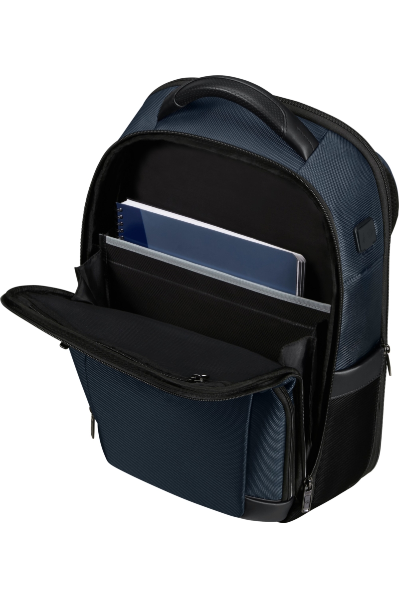 Samsonite zaino porta pc in tessuto "Pro-Dlx 6" Blu 147140.1090 BLUE - immagine 3