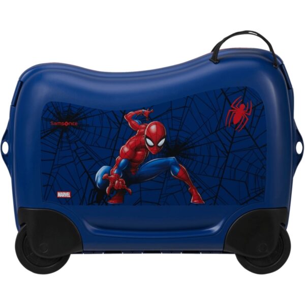 Samsonite trolley kids cavalcabile in polipropilene "Dream2go Marvel" Blu 149353.6045 SPIDERMAN WEB