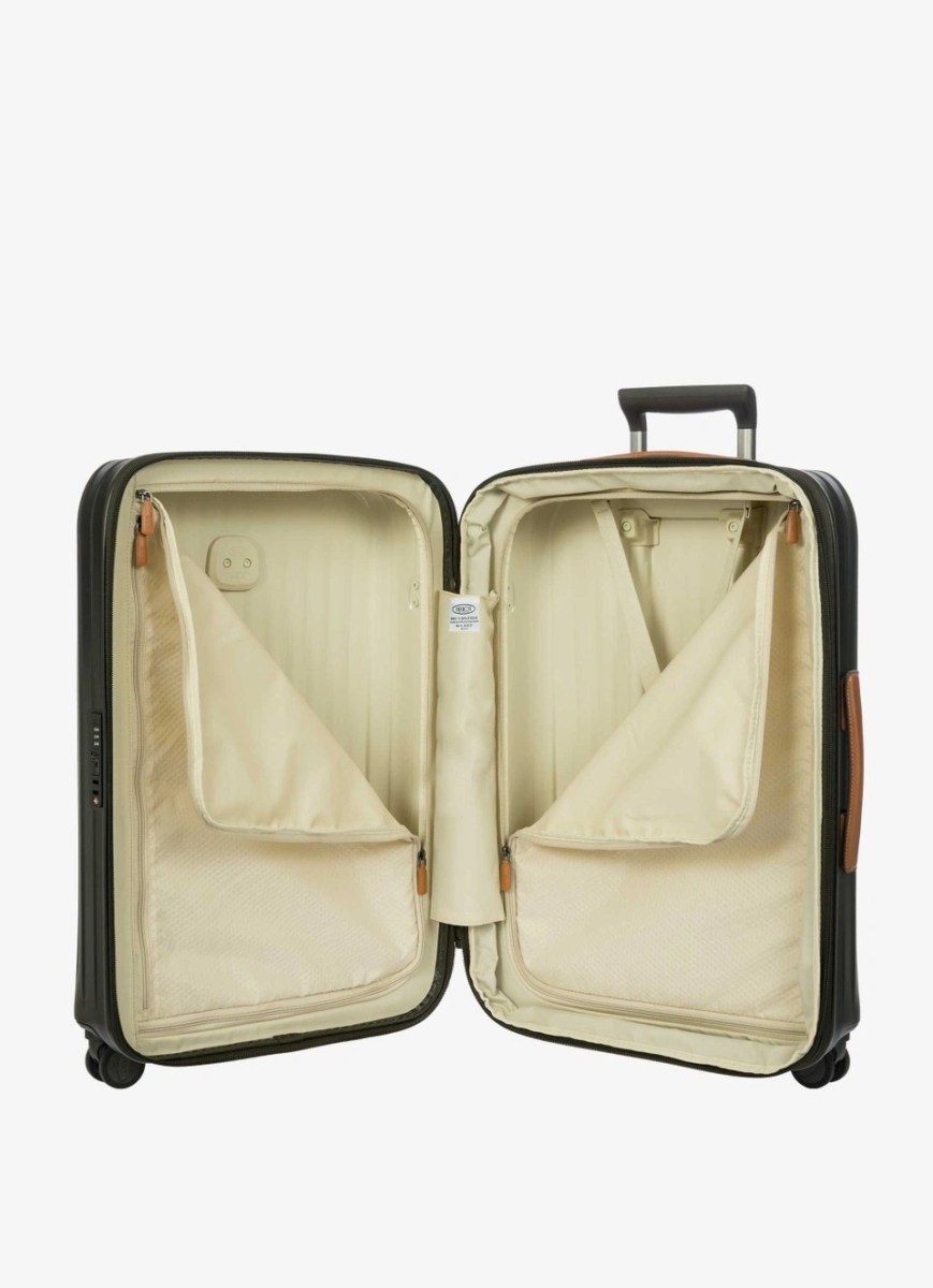 Bric's trolley medio in policarbonato "Taormina" Verde BAH08452.078 OLIVA - immagine 5