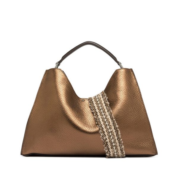Gianni Chiarini borsa a mano in pelle "Aurora" Bronzo BS10566RNGDBL-NASP.14204 TOAST