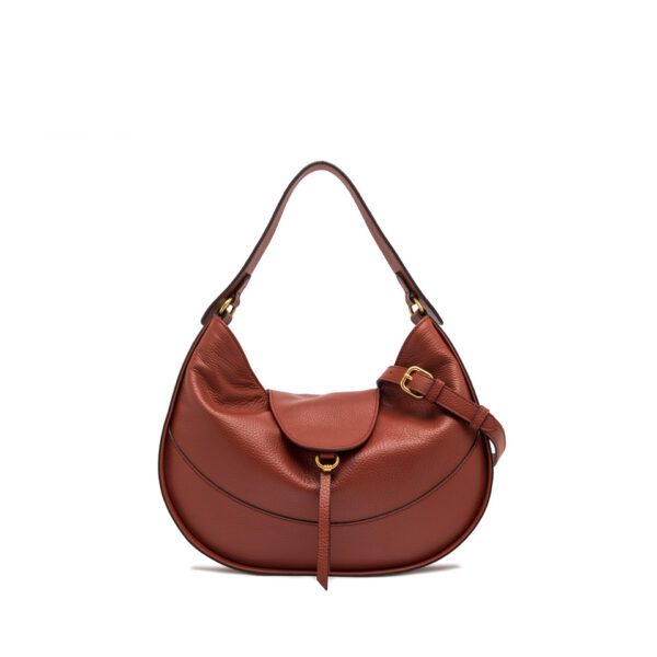 Gianni Chiarini borsa a spalla in pelle "Edith" Terracotta BS11361 COMM GRN.14049 BRICK