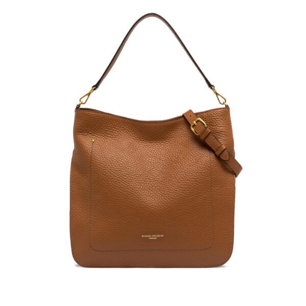Gianni Chiarini borsa a spalla in pelle "Olga" Cuoio BS11496 TKL-CM.206 CUOIO
