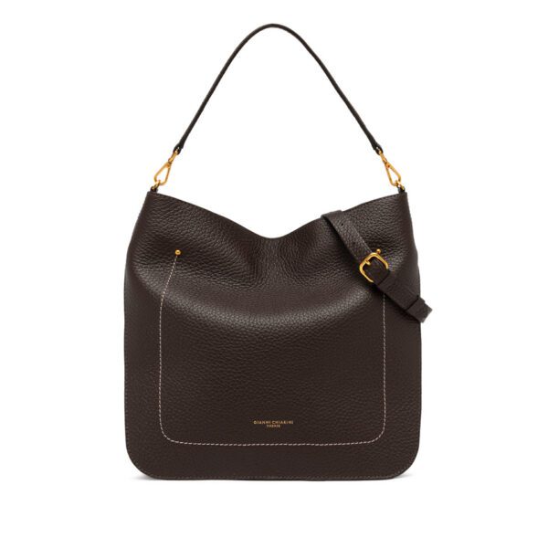Gianni Chiarini borsa a spalla in pelle "Olga" Marrone BS11496 TKL-CM.2107 ESPRESSO