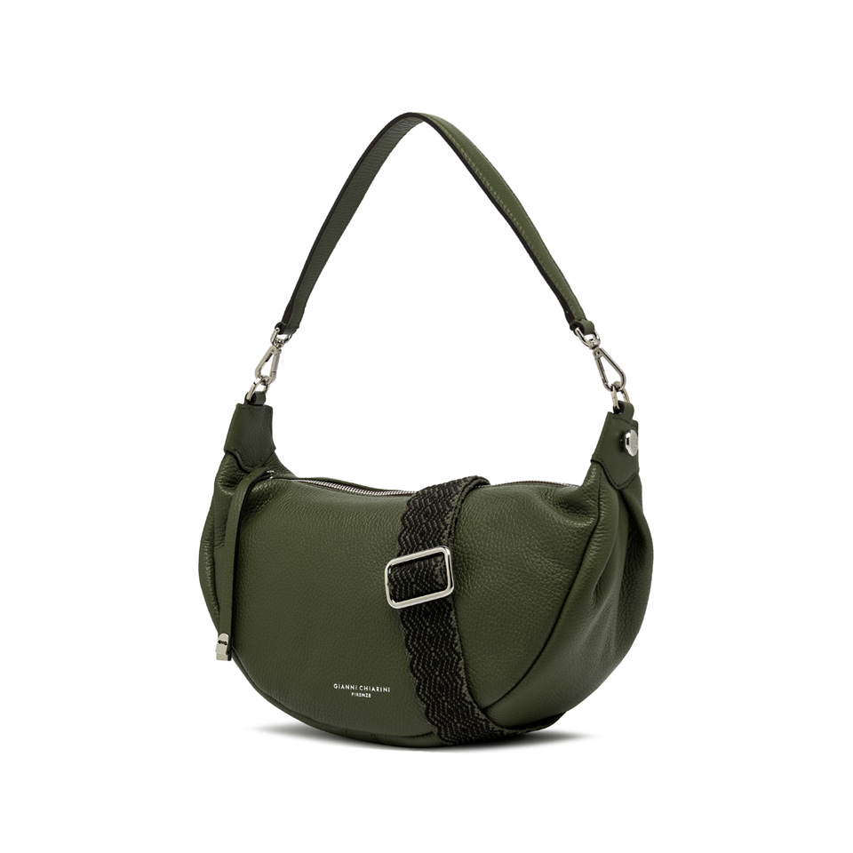 Gianni Chiarini borsa a spalla in pelle "Aisha" Verde BS11550COMM GRN-NA.14051 DEEP - immagine 3