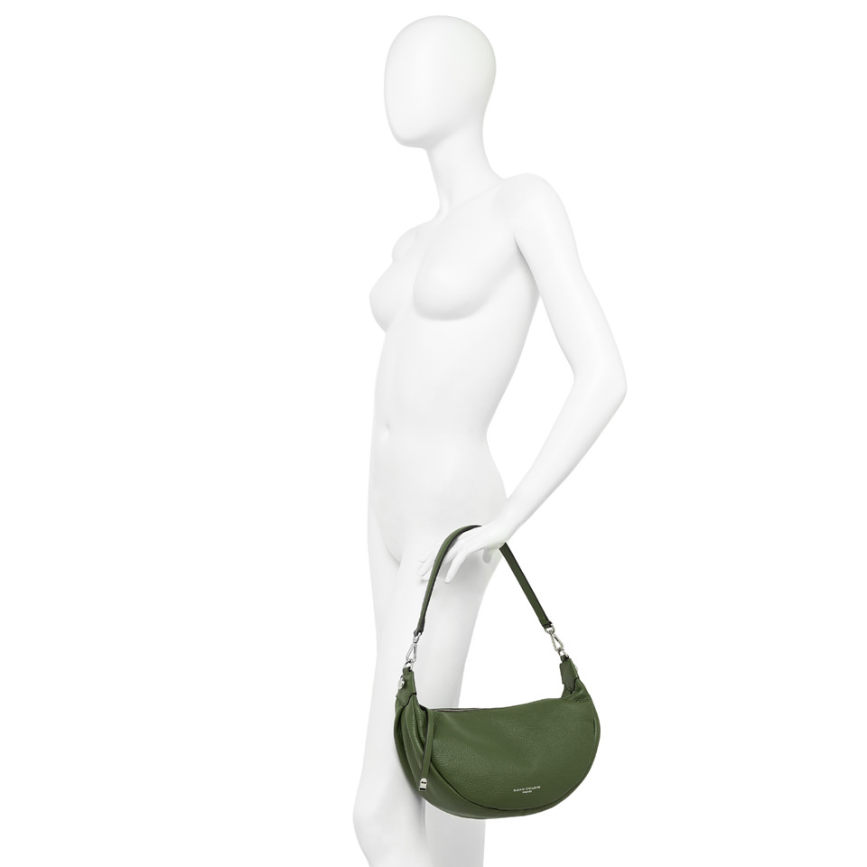 Gianni Chiarini borsa a spalla in pelle "Aisha" Verde BS11550COMM GRN-NA.14051 DEEP - immagine 6