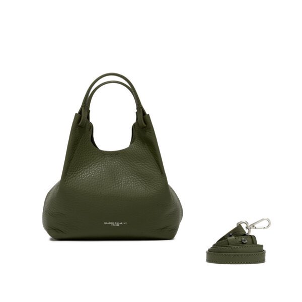 Gianni Chiarini borsa a mano in pelle "Dua" Verde BS9719RNGDBL.14207 DEEP F-MOR,
