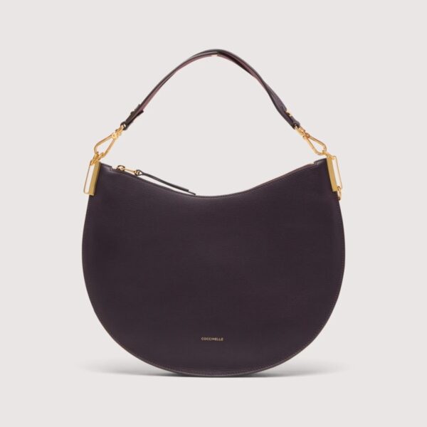 Coccinelle borsa a spalla in pelle "Sunup" Viola E1QKF130201.738 PRUNE/RIBES