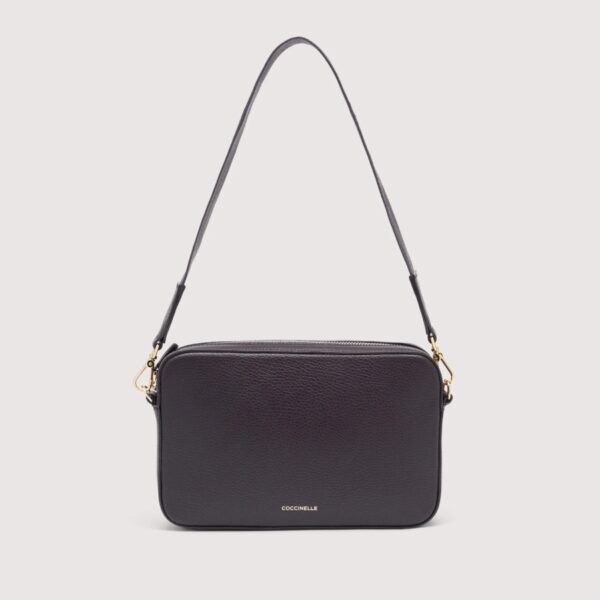 Coccinelle borsa a spalla in pelle "Tebe" Viola E5MN5520101.V87 PRUNE