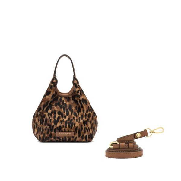 Gianni Chiarini borsa a mano in cavallino "Dua" Animalier BS11108 CAV-PL.14351 LINCE-CUO