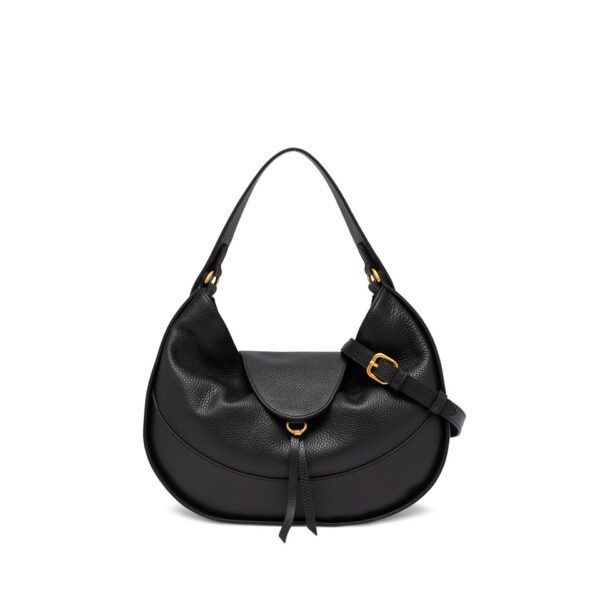 Gianni Chiarini borsa a spalla in pelle "Edith" Nero BS11361 COMM GRN.001 NERO