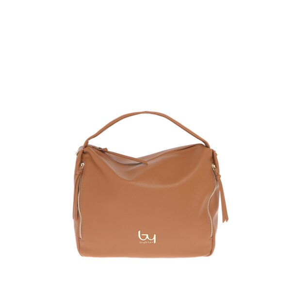 BY BYBLOS borsa a spalla in ecopelle "Libra" Cuoio BYBS34B01.TAN