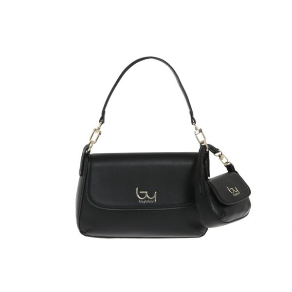 BY BYBLOS borsa a spalla in ecopelle "Sasha" Nero BYBS46B01.BLACK