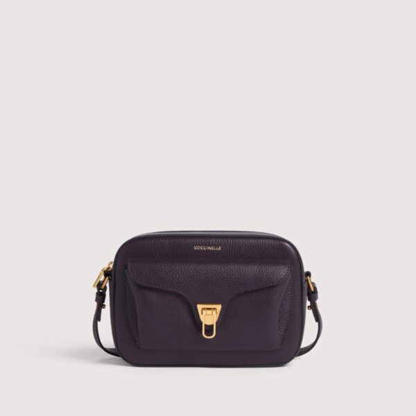 Coccinelle borsa a tracolla in pelle "Beat Soft" Viola E1MF6150201.V87 PRUNE