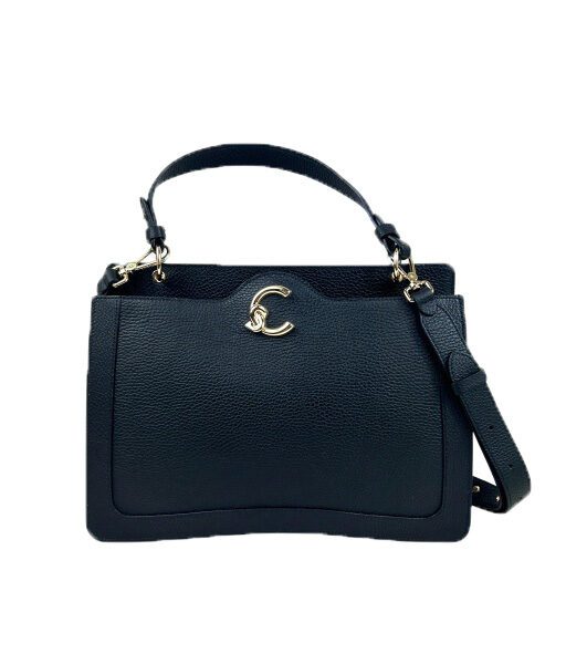 Coccinelle borsa a mano in pelle "C-Me Calf" Nero E1SSL180501.001 NOIR