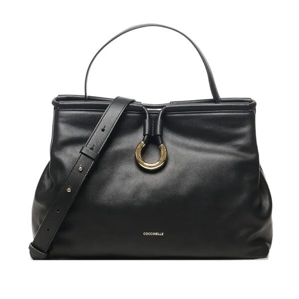 Coccinelle borsa a mano in pelle "Lisbet" Nero E1T1F180101.001 NOIR