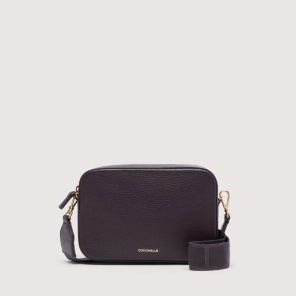 Coccinelle borsa a tracolla in pelle "Tebe" Viola E5MN555M301.V87 PRUNE