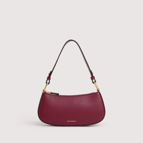 Coccinelle borsa a spalla in pelle "Merveille" Bordeaux E5MRF520101.R52 RIBES