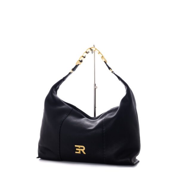 Ermanno Firenze borsa a spalla in pelle "Arabella" Nero 12401953.BLACK