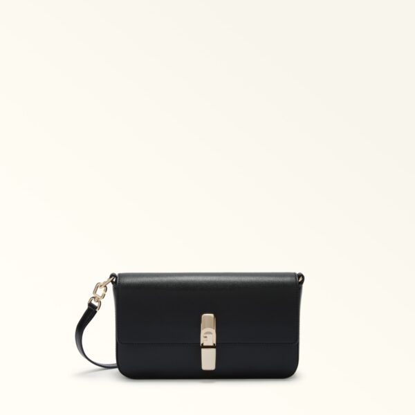 Furla borsa a tracolla in pelle "Iride" Nero WB01826.O6000 NERO