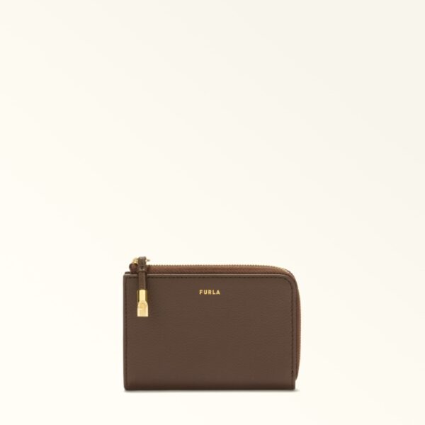 Furla porta documenti in pelle "Furla Goccia" Marrone WP00470.4284S ESPRESSO