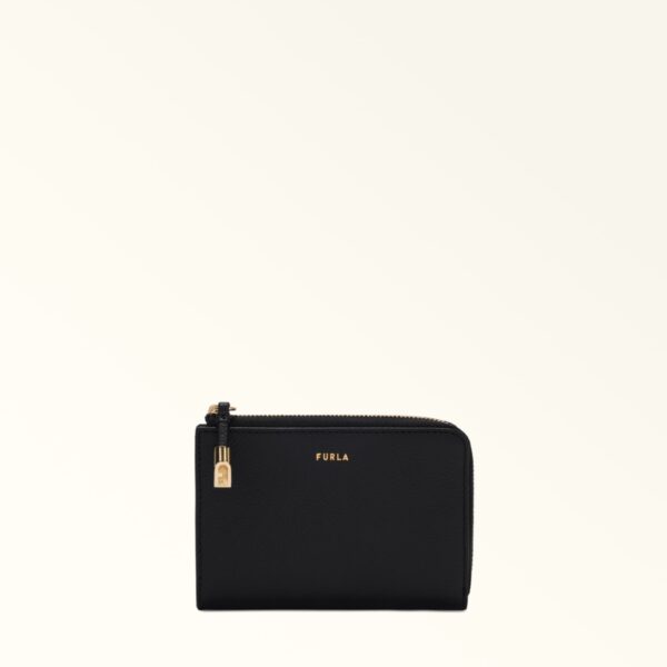 Furla porta documenti in pelle "Furla Goccia" Nero WP00470.O6000 NERO