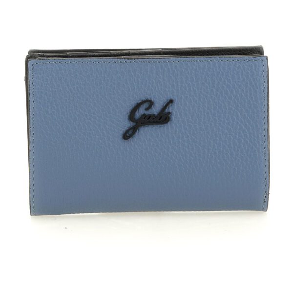 Gabs portafogli in pelle "Gmoney 14" Azzurro 130ND/2428.3060 ARDESIA