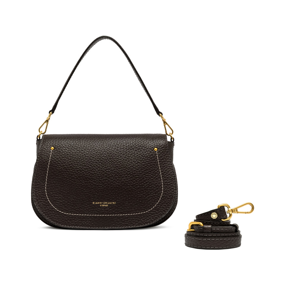 Gianni Chiarini borsa a spalla in pelle "Olga" Marrone BS11495 TKL-CM.2107 ESPRESSO