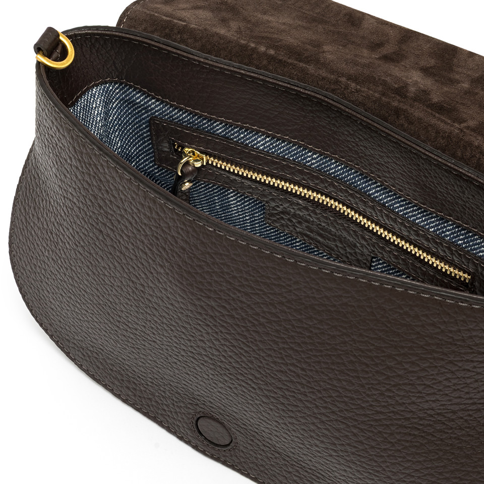 Gianni Chiarini borsa a spalla in pelle "Olga" Marrone BS11495 TKL-CM.2107 ESPRESSO - immagine 4