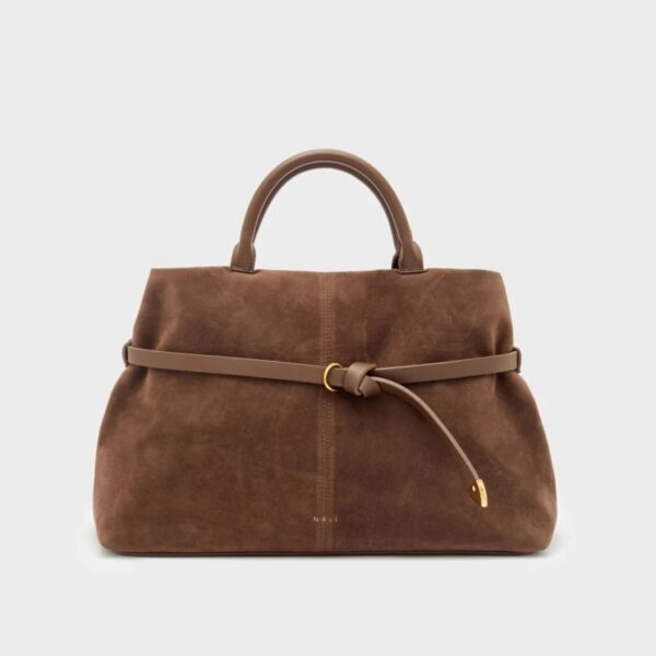 Nalì borsa a mano in ecopelle "Melissa" Marrone ARBS0012.MARRONE