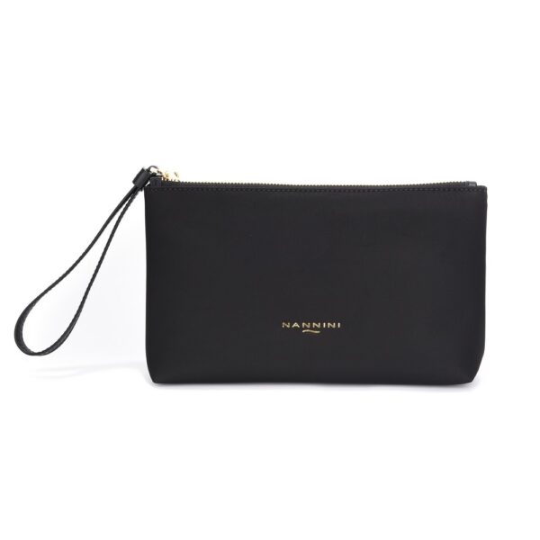 Nannini pochette in tessuto "Sara" Nero 18024.NERO