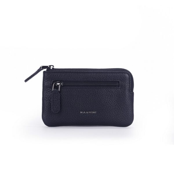 Nannini portachiavi a bustina in pelle "Linea B" Blu QB0785.BLU