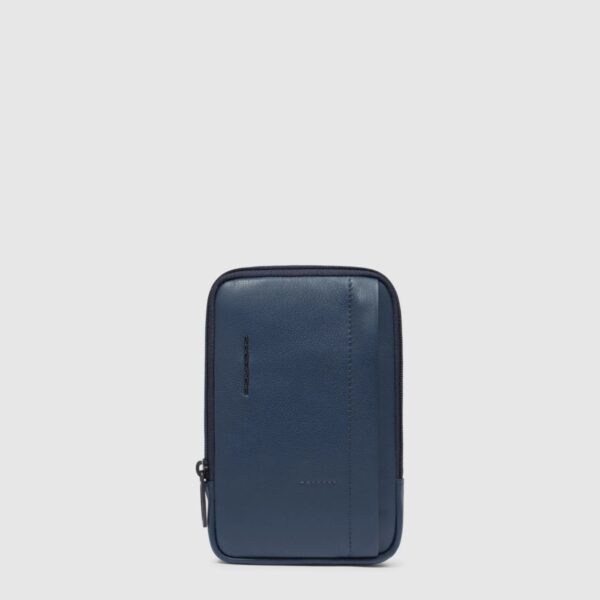 Piquadro borsello in pelle "Russel" Blu AC6847W137.BLU