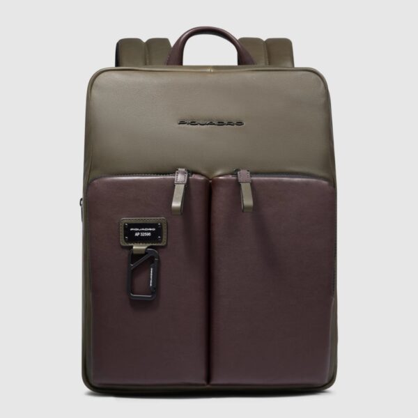 Piquadro zaino in pelle "Harper" Verde CA6311AP.VETM