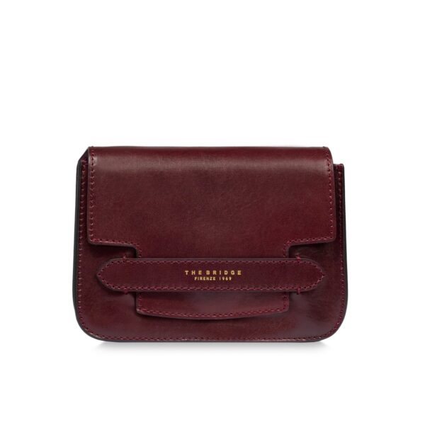 The Bridge borsa a tracolla in pelle "Lucrezia" Bordeaux 04192001.YF MOSTO
