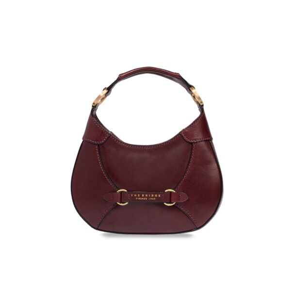 The Bridge borsa a tracolla in pelle "Isabella" Bordeaux 04500501.YF MOSTO