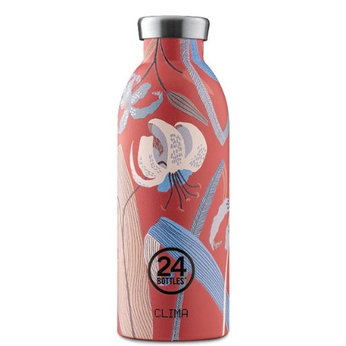 24 Bottles bottiglia termica in acciaio 500ml "Clima" Multicolor CLIMA.SCARLET LILY