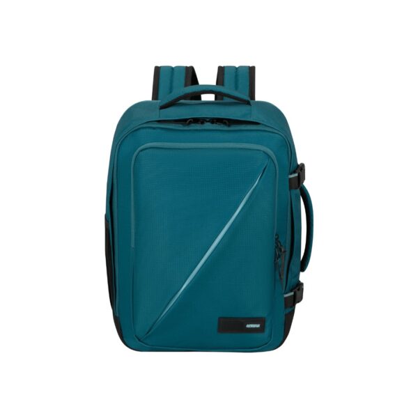 American Tourister zaino da viaggio in tessuto "Take2cabin" Ottanio 150909.2774 TOTALLY TEAL