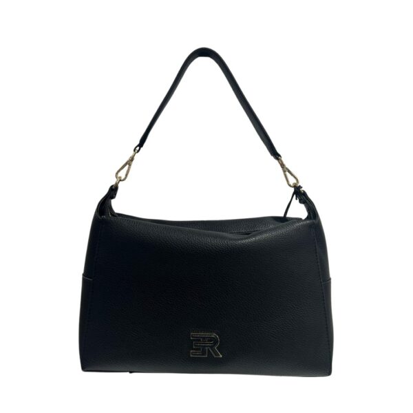 Ermanno Firenze borsa a spalla in ecopelle "Victoria" Nero 12402014.BLACK