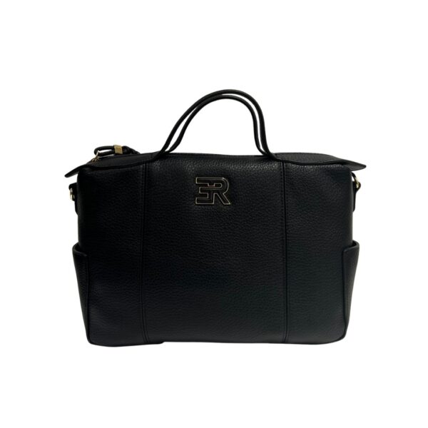 Ermanno Firenze borsa a mano in ecopelle "Violeta" Nero 12402048.BLACK