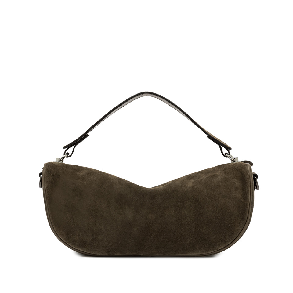 Gianni Chiarini borsa a mano in camoscio "Cindy" Tortora BS11700 CM-PL.1052 DAINO - immagine 2