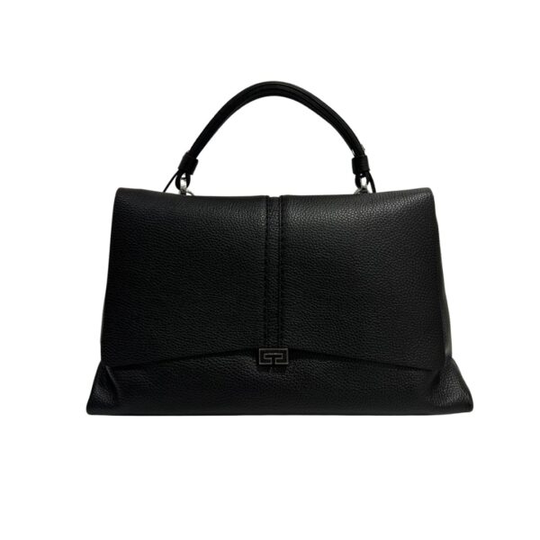 Loristella borsa a mano in pelle "Kendall" Nero 2735A.NERO