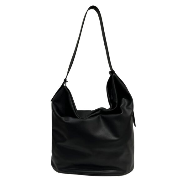 Loristella borsa a spalla in pelle "Carmen" Nero 3010.NERO