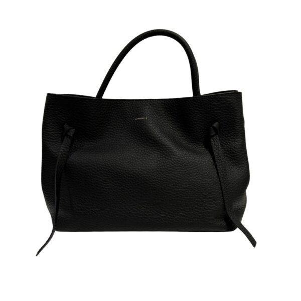 Loristella borsa a mano in pelle "Miriam" Nero 3025.NERO