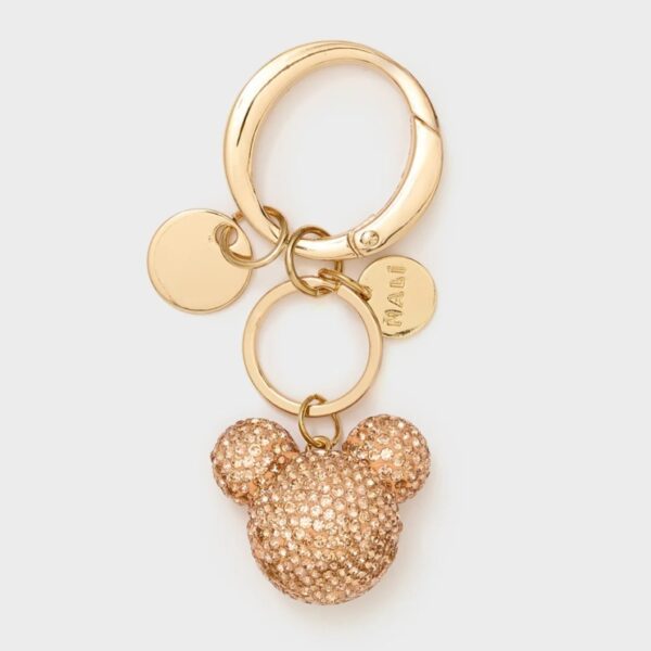 Nalì portachiavi ciondolo in acciaio "Mickey" Oro EMPT0047.ORO