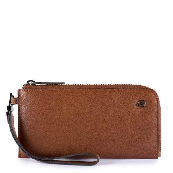 Piquadro pochette in pelle "B3 - Black Square" Cuoio PP4766B3.CU