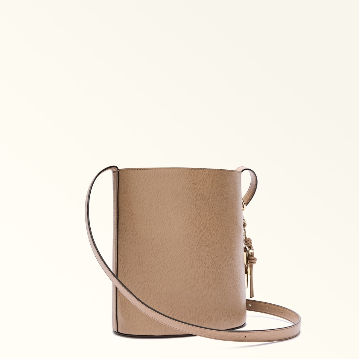Furla borsa secchiello in pelle "Roxie" Beige WB01875.4489S TOFFEE - immagine 2